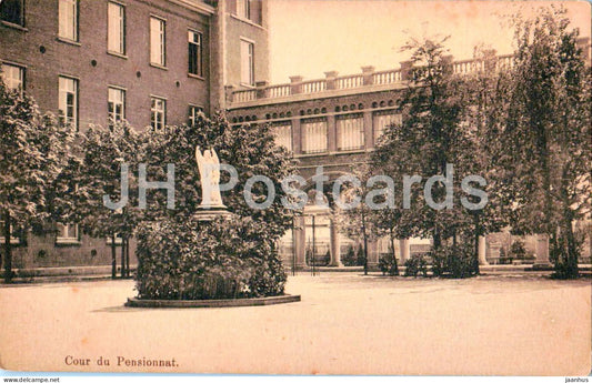 Wavre Notre Dame Ursulines - Cour du Pensionnat - School Courtyard - architecture - 26 - old postcard - Belgium - unused - JH Postcards