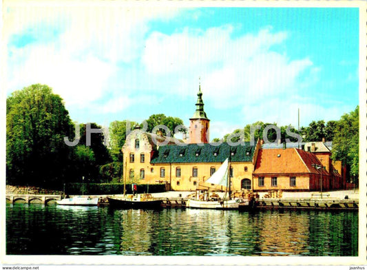Halmstad - Slottet - castle - boat - 293 - Sweden - unused - JH Postcards