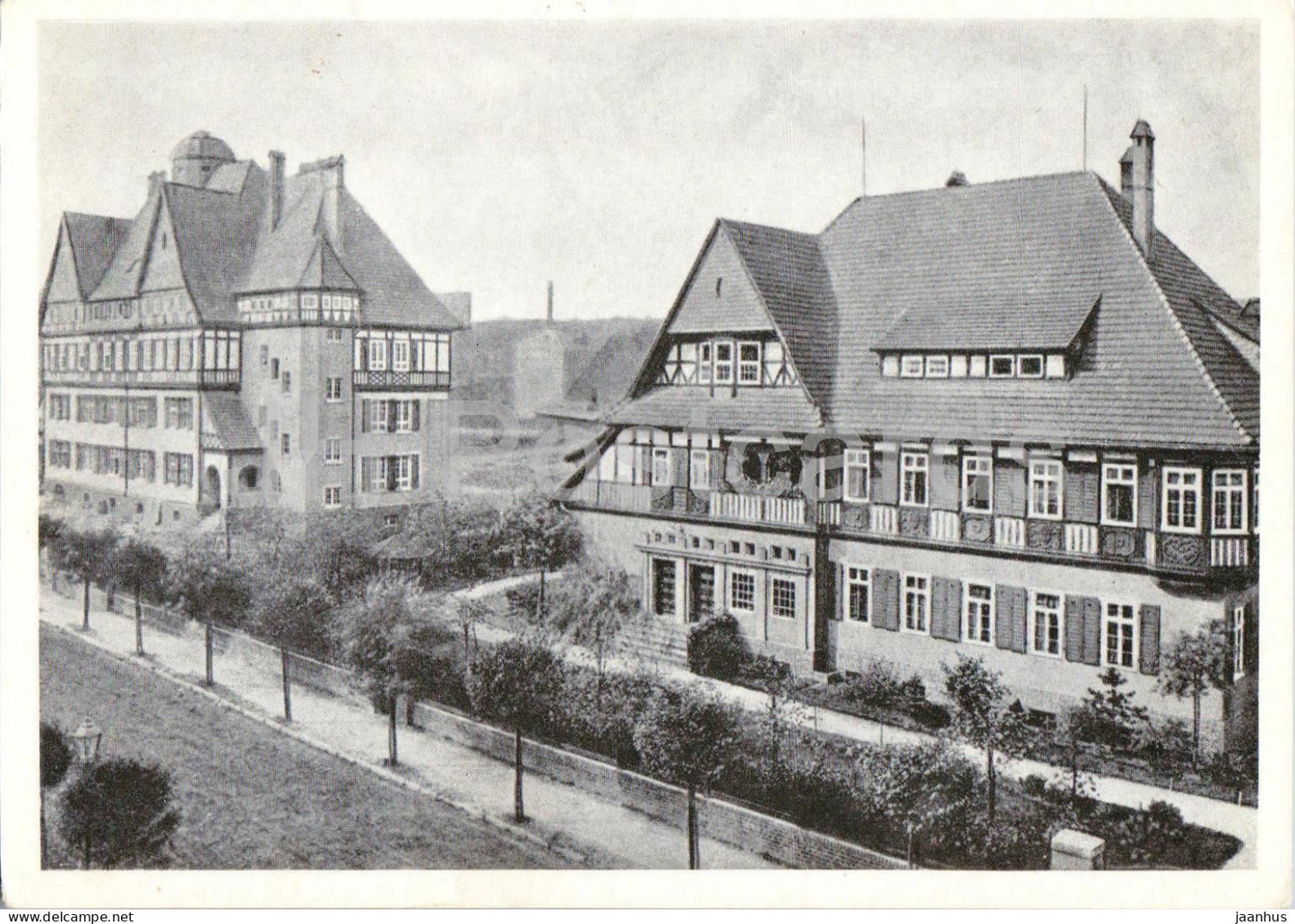Hindenburg OS. - Zabrze - Haldenstrasse - Schlesien - Silesia - old postcard - Poland - unused - JH Postcards