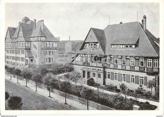 Hindenburg OS. - Zabrze - Haldenstrasse - Schlesien - Silesia - old postcard - Poland - unused - JH Postcards