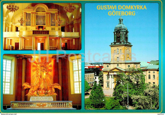 Goteborg - Gustavi Domkyrka - cathedral - multiview - 37/156 - Sweden - unused - JH Postcards