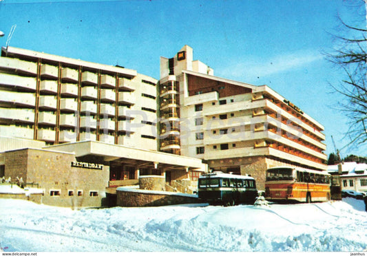 Sinaia - hotel Montana - bus - 13483 - Romania - unused - JH Postcards