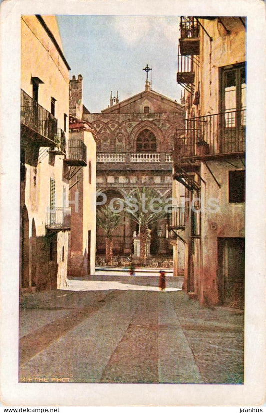 Sizilien - Monreale - Kathedrale - Sicily - Monreale Cathedral - SW 13 - old postcard - 1907 - Italy - used - JH Postcards