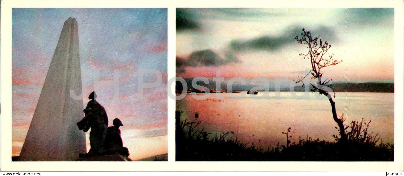 Novorossiysk - Monument to the Invictus - Malaya Zemlya - 1977 - Russia USSR - unused - JH Postcards