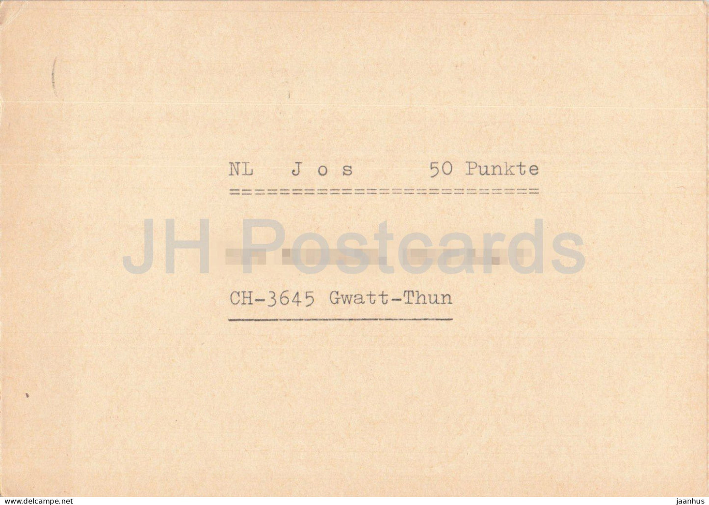 Guten Abend Nachbarn - Hessischer Rundfunk - postal stationery - 97 - 1972 - Switzerland - used