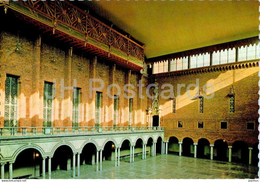 Stockholm - Stadshuset - Bla Hallen - City Hall - The Blue Hall - 6537-2 - Sweden - unused - JH Postcards