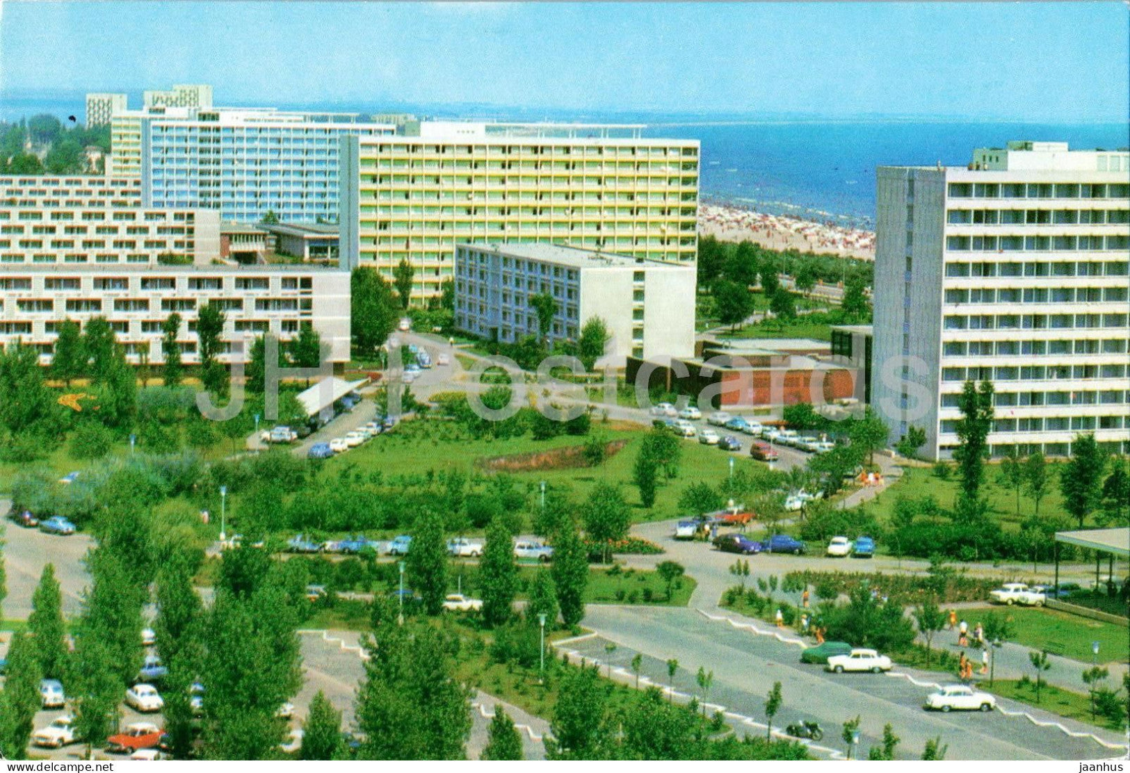 Mamaia - architecture - 3893 - Romania - unused - JH Postcards