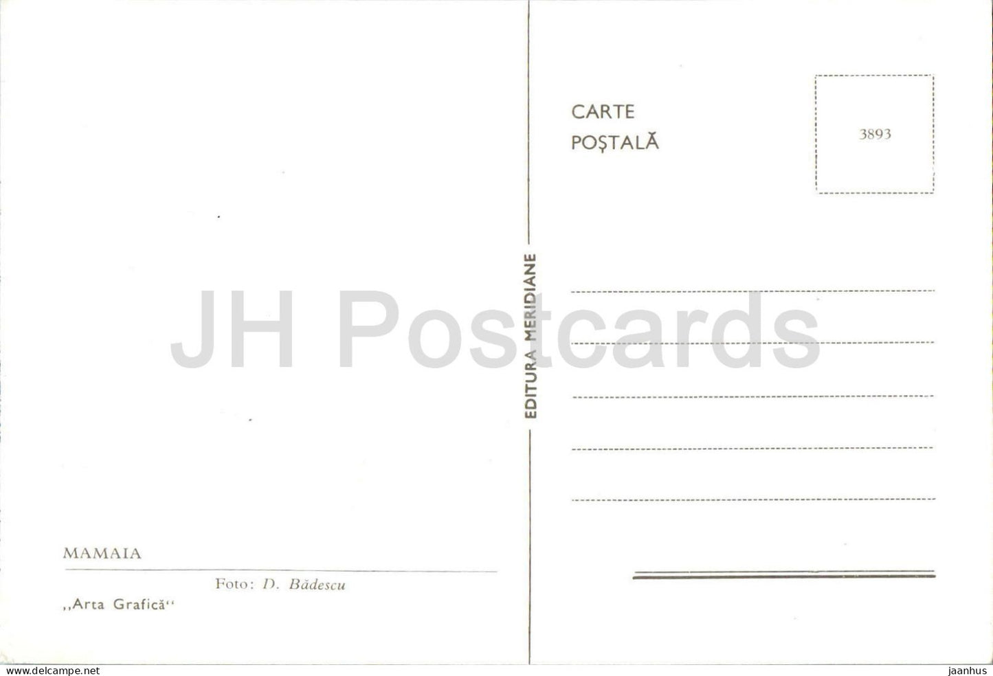 Mamaia - architecture - 3893 - Romania - unused