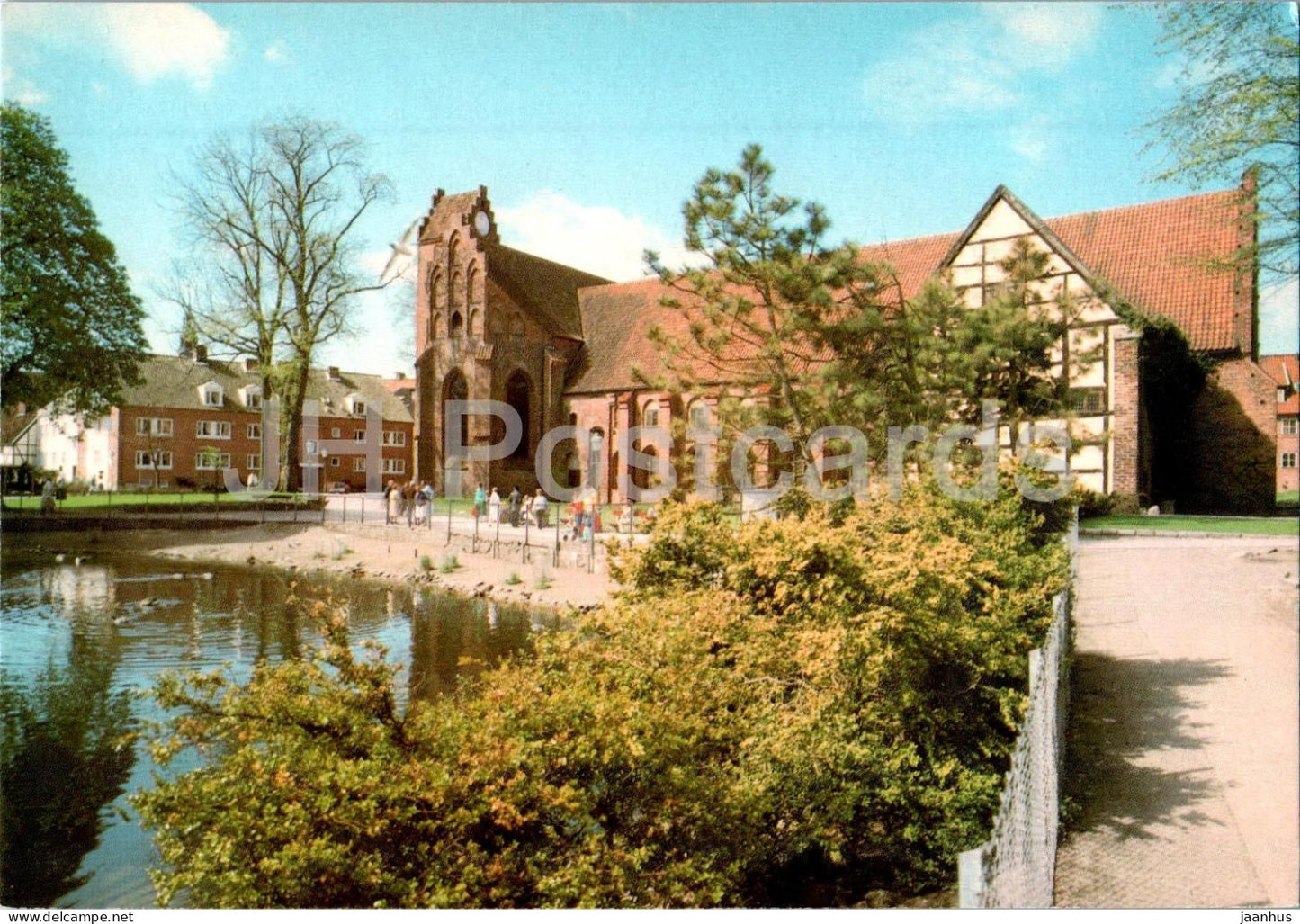 Ystad Grabrodraklostret - monastery - 529 - Sweden - unused - JH Postcards