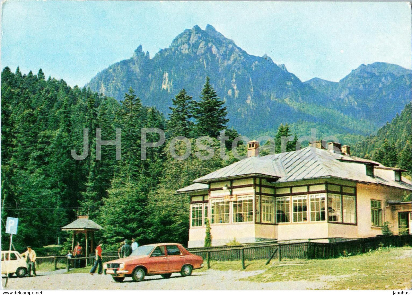 Busteni - Gura Dihamului Chalet - car - 16617 - Romania - unused - JH Postcards