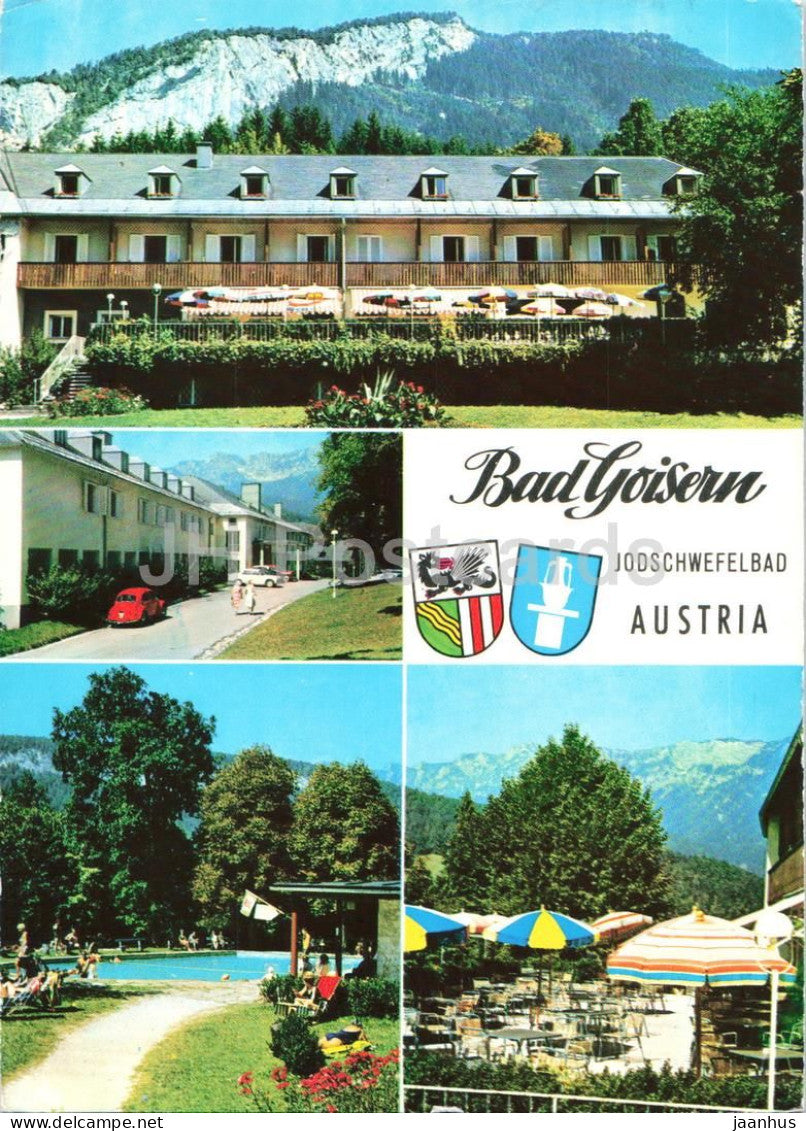 Bad Goisern - Jodschwefelbad - spa resort - health tourism - hotels - multiview - 1547 - Austria - used - JH Postcards