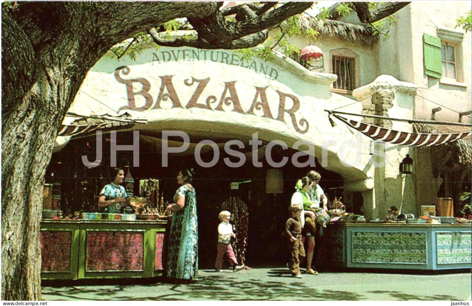 Disneyland - Adventureland Bazaar - Gifts from the Far East - USA - unused - JH Postcards