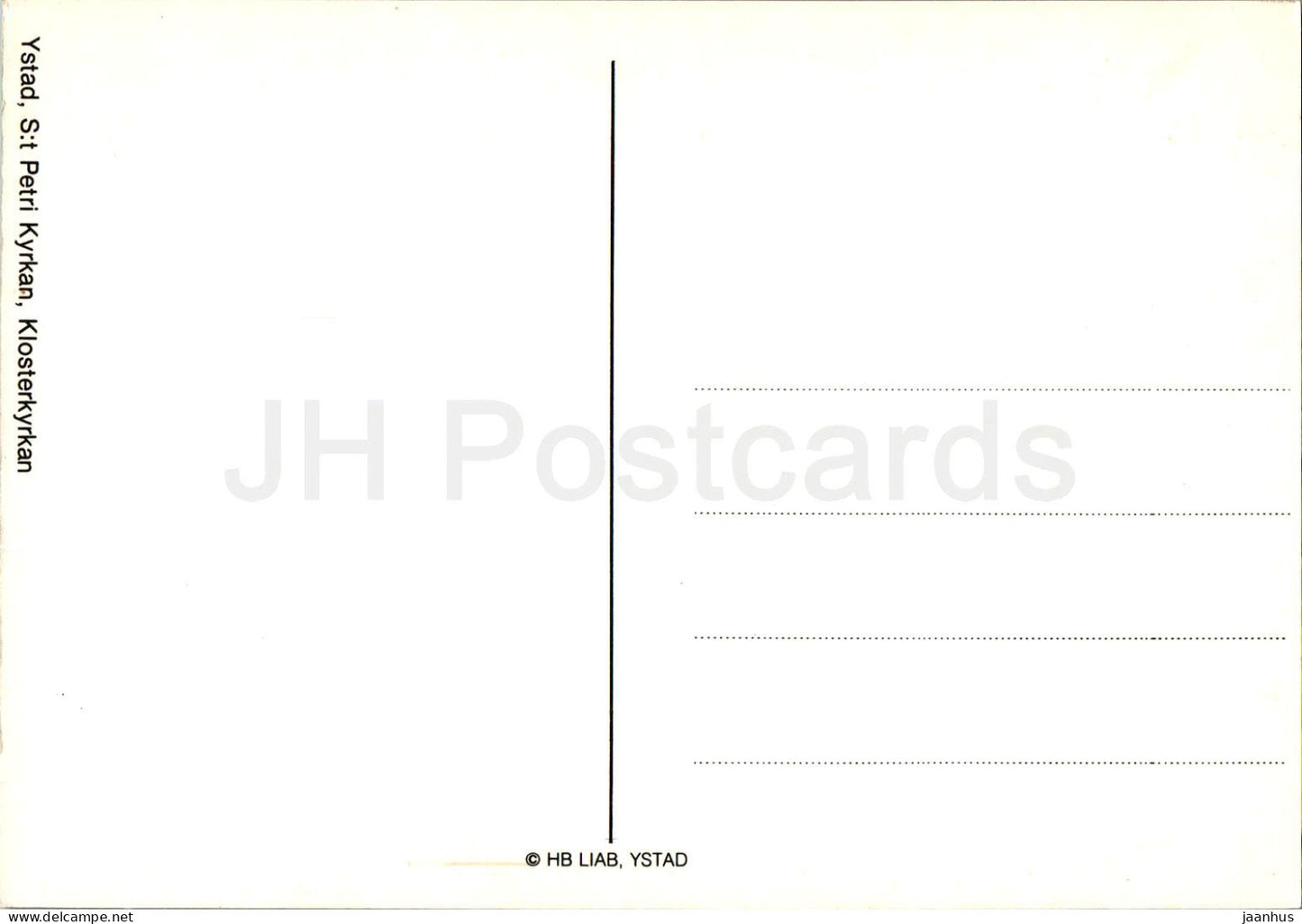 Ystad - St Petri Kyrkan - Klosterkyrkan - church - Sweden - unused