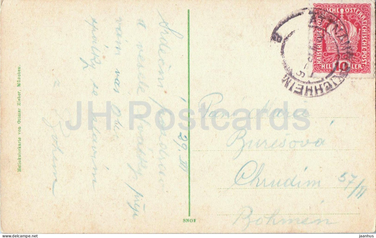 Linz a. D. und Urfahr - old postcard - Austria - used