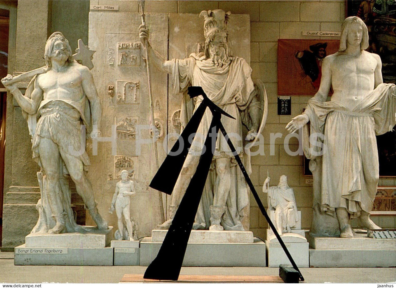 Lund - K G Bejemark - Greta Garbo - Skissernas Museum - Sweden - unused - JH Postcards