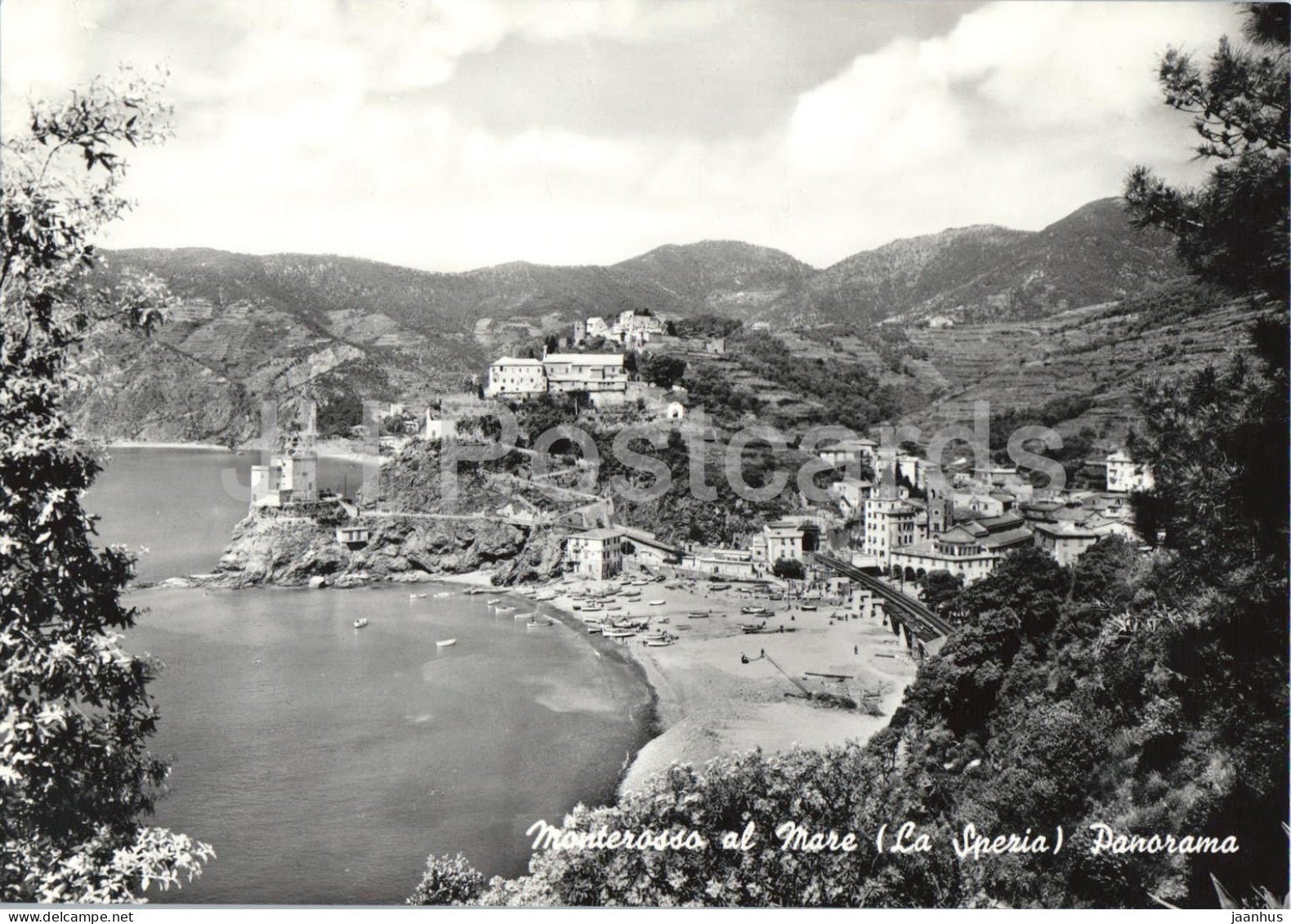 Riviera Ligure di Levante - Monterosso al Mare - La Spezia - Panorama - 49 - Gulf - old postcard - Italy - unused - JH Postcards