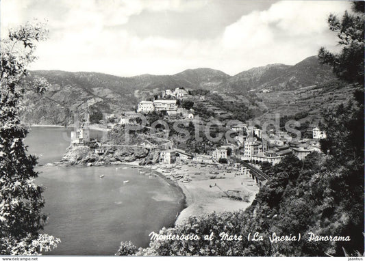 Riviera Ligure di Levante - Monterosso al Mare - La Spezia - Panorama - 49 - Gulf - old postcard - Italy - unused - JH Postcards