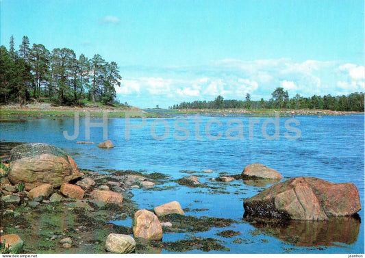 Solovetsky Islands - Novososnocskaya bay - Turist - Russia - unused - JH Postcards