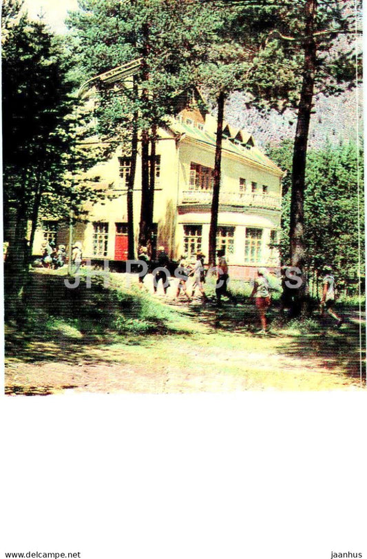 Elbrus region - mountain lodge Elbrus - 1973 - Russia USSR - unused - JH Postcards
