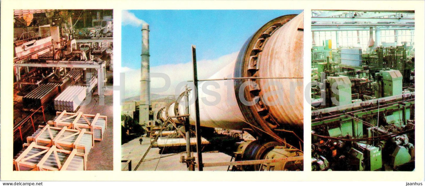 Novorossiysk - factories - 1977 - Russia USSR - unused - JH Postcards