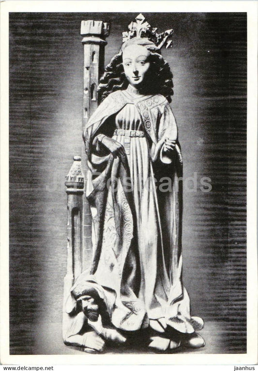 St. Barbara Schule - Veit Stoss 1467 - Schlesien - Silesia - old postcard - Poland - unused - JH Postcards