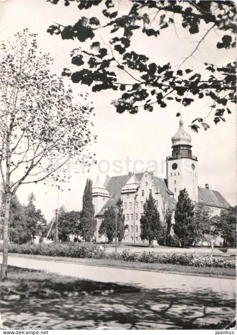 Elblag - Gmach MRN - building - architecture - 1962 - Poland - used - JH Postcards