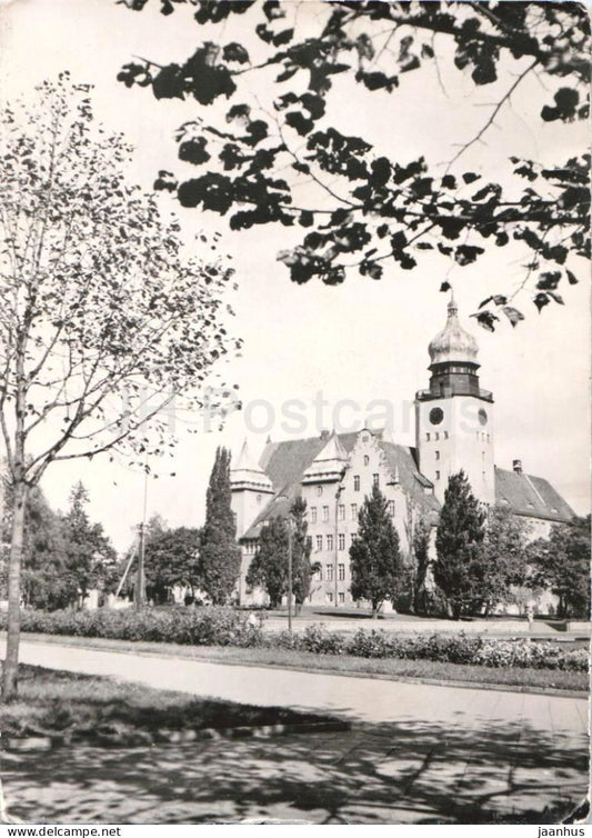 Elblag - Gmach MRN - building - architecture - 1962 - Poland - used - JH Postcards