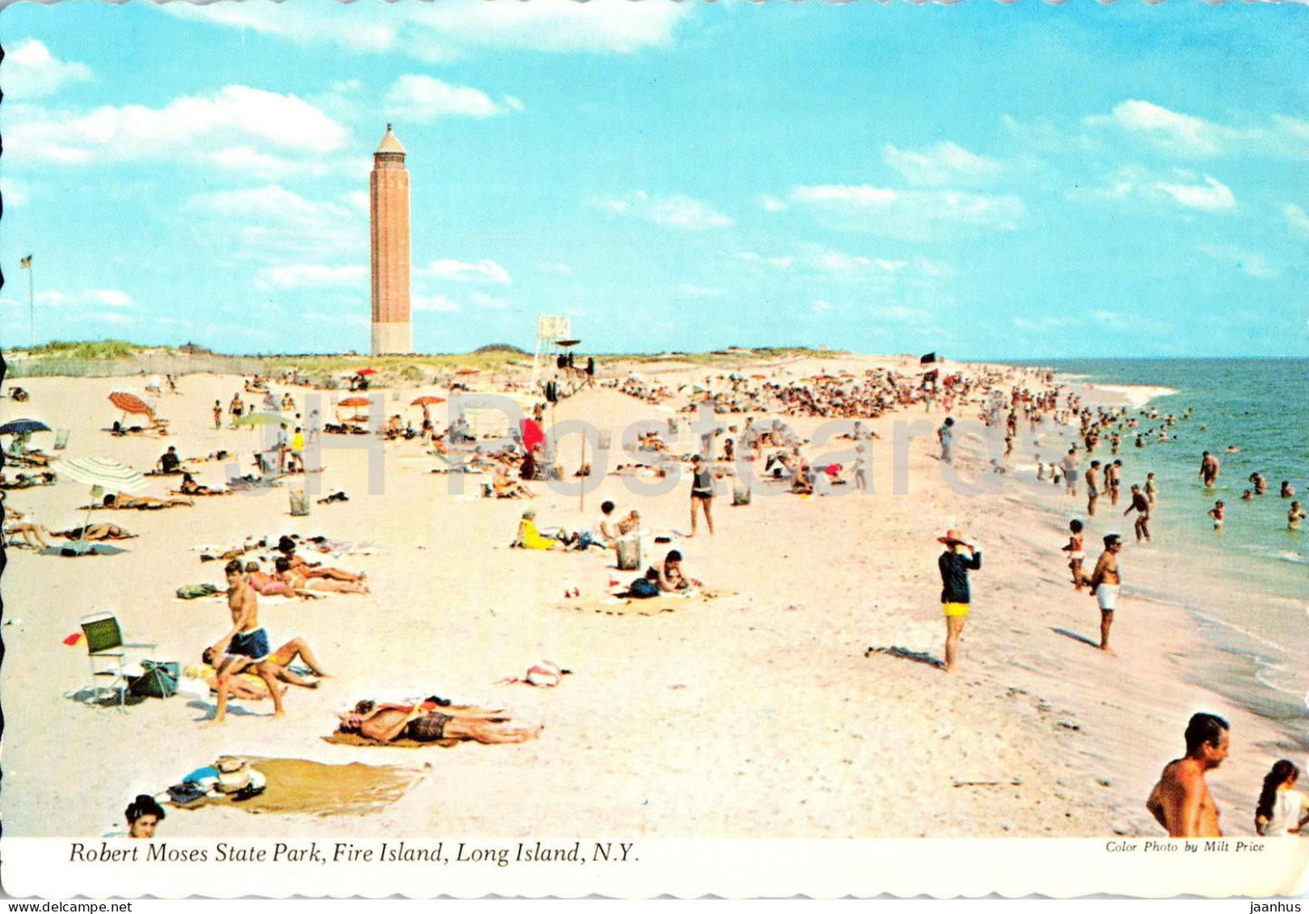 Robert Moses State Park Beach - Fire Island - Long Island - N.Y. - USA - used - JH Postcards