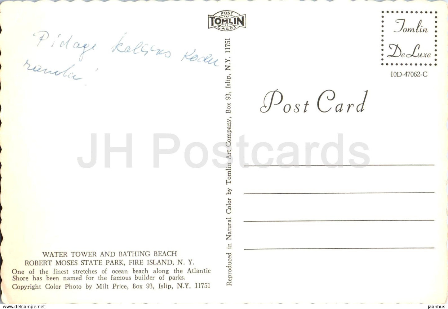 Robert Moses State Park Beach - Fire Island - Long Island - N.Y. - USA - used
