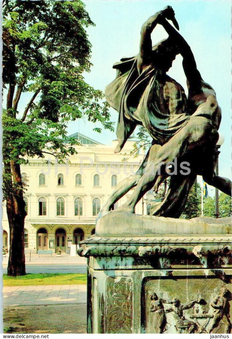Goteborg - Stora Teatern - The Great Theatre - 3/50 - Sweden - used - JH Postcards