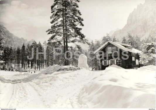 Lago della Creta m.1268 - S. Vigilio di Marebbe - mountains - Alps - old postcard - Italy - unused - JH Postcards