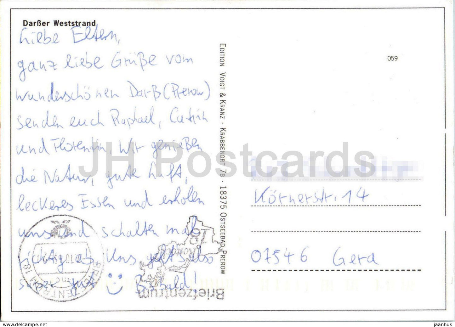 Darsser Weststrand - Darss - Baltic Sea - coast - dunes - beach - 059 - Germany - used