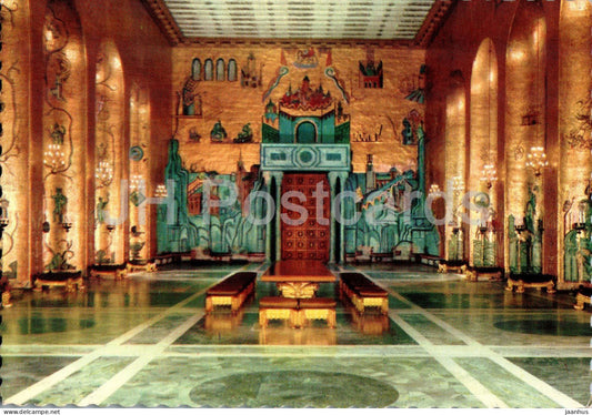 Stockholm - Stadshuset - Gyllene Salen med mosaiker av Einar Forseth - Banquet Room - 134/6 - Sweden - unused - JH Postcards