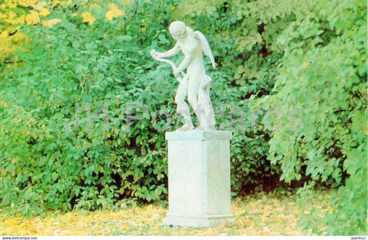 Lomonosov - Cupid statue - 1978 - Russia USSR - unused - JH Postcards