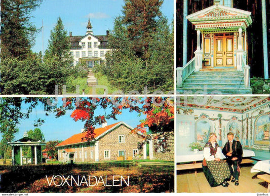Voxnadalen - Woxnabruks Herrgard - Brokvist Bangagarden - Svabensverk - multiview - 21104 - Sweden - unused - JH Postcards