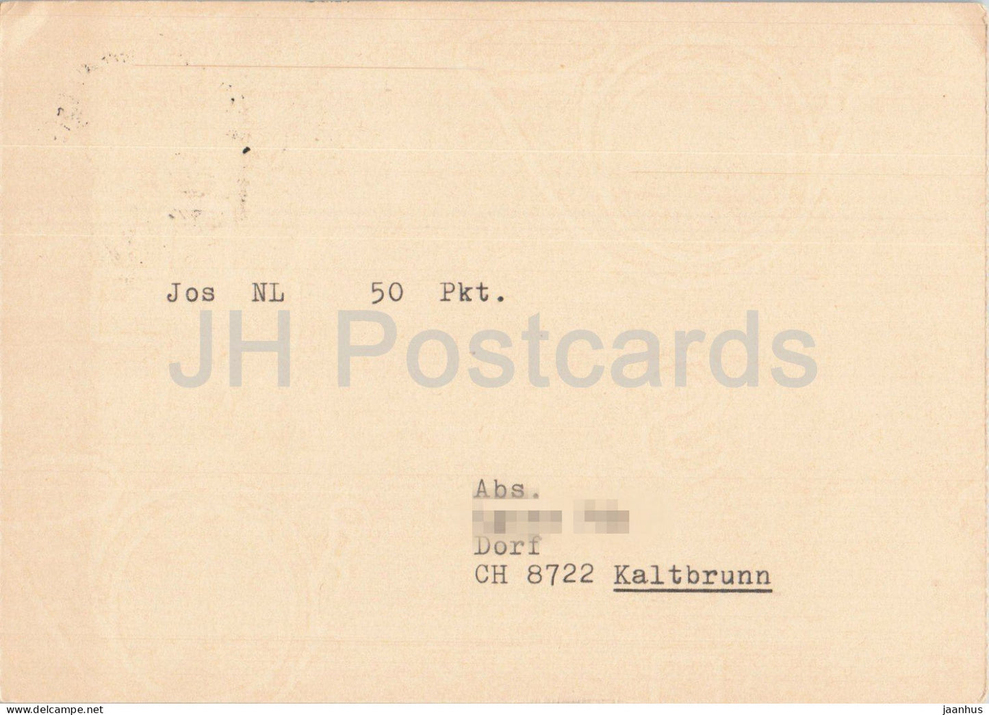 Guten Abend Nachbarn - Hessischer Rundfunk - postal stationery - 69 - 1972 - Switzerland - used