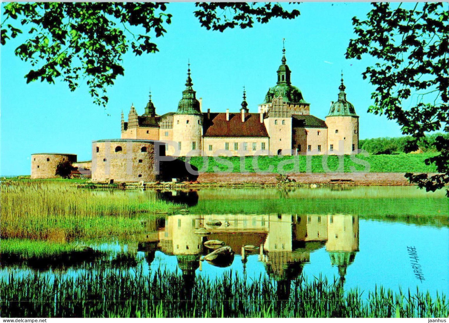Kalmar Slott - castle - 644 - Sweden - unused - JH Postcards