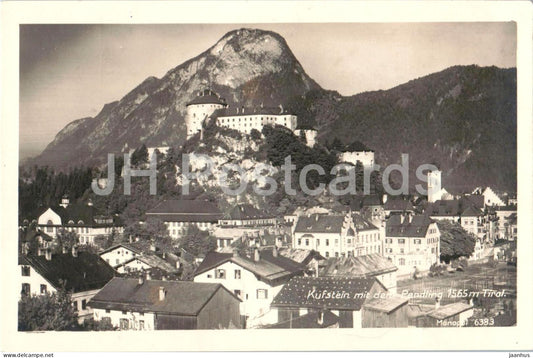 Kufstein mit dem Pendling 1565 m Tirol - Monopol 6383 - old postcard - Austria - unused - JH Postcards