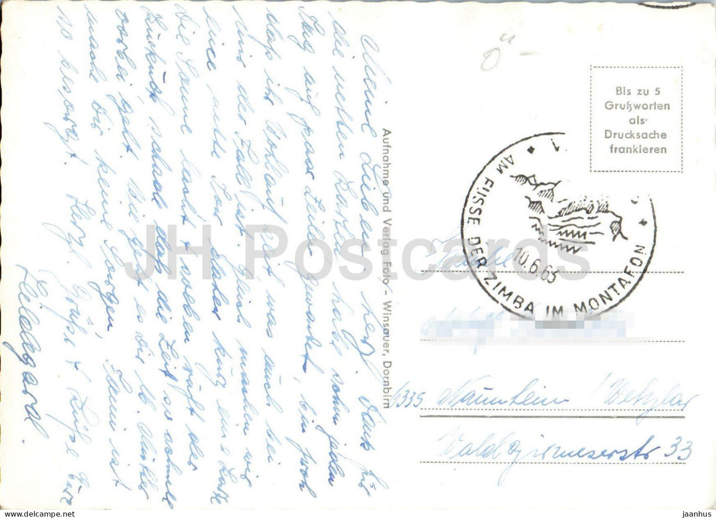 Pfarrkirche Vandans - Montafon - Kirche - Innenraum - Altar - 629 - 1963 - Österreich - gebraucht