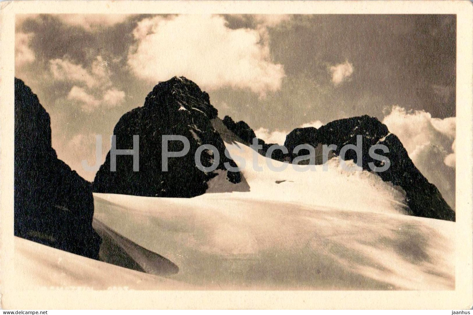 Dachstein 2993 m - glacier - snow mountains - No. 40193 - old postcard - Austria - unused - JH Postcards