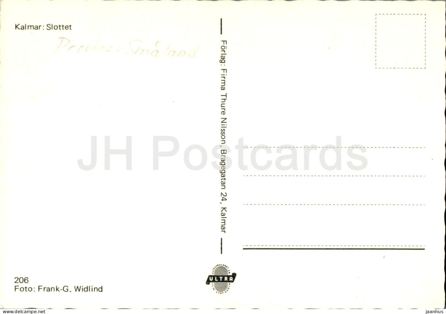 Kalmar Slottet - château - 206 - Suède - utilisé 