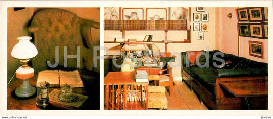 Yasnaya Polyana - Tolstoy museum - cabinet - 1985 - Russia USSR - unused - JH Postcards