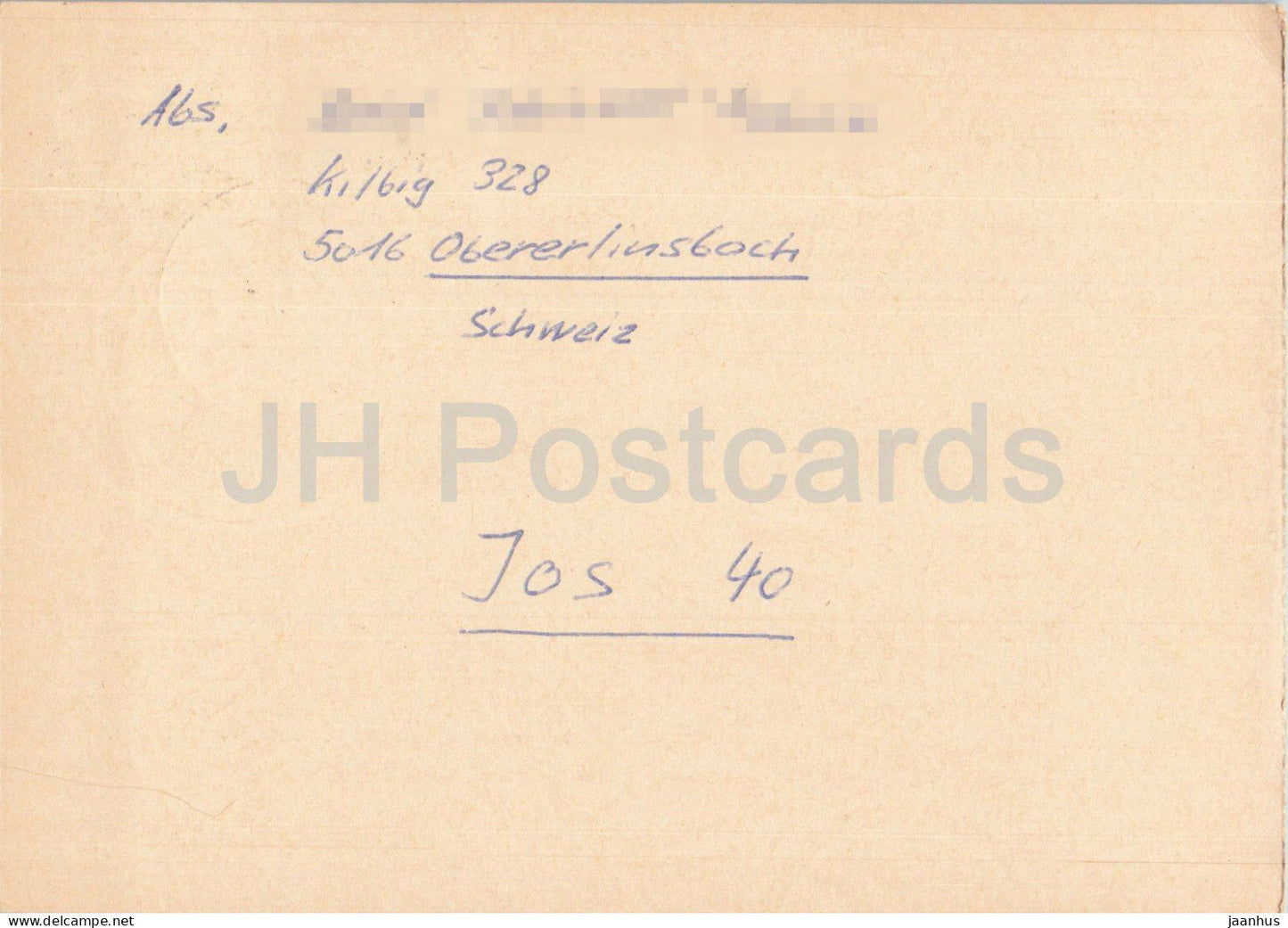 Guten Abend Nachbarn - Hessischer Rundfunk - postal stationery - 60 - 1972 - Switzerland - used
