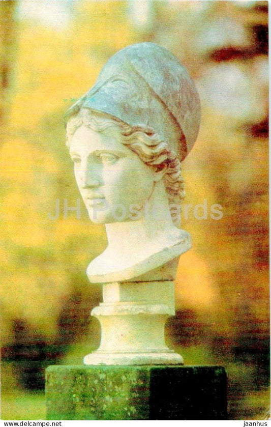 Lomonosov - Head of Athena - 1978 - Russia USSR - unused - JH Postcards