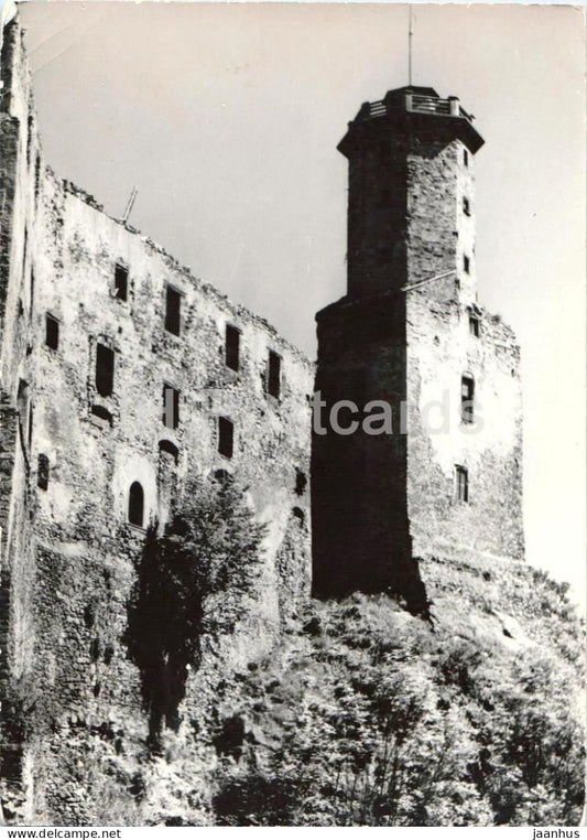 Zagorze Slaskie - Ruiny zamku Grodno - Ruins of Grodno Castle - 16-913 - old postcard - Poland - unused - JH Postcards