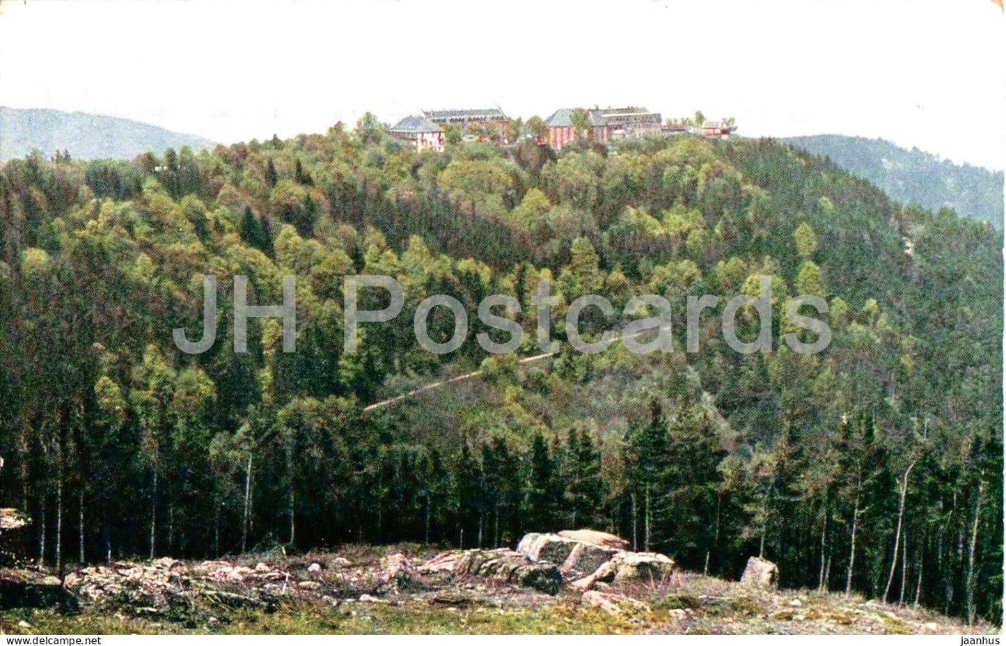 St. Odilienberg Mont Ste-Odile - Alsace - No. 722 - old postcard - 1915 - France - used - JH Postcards