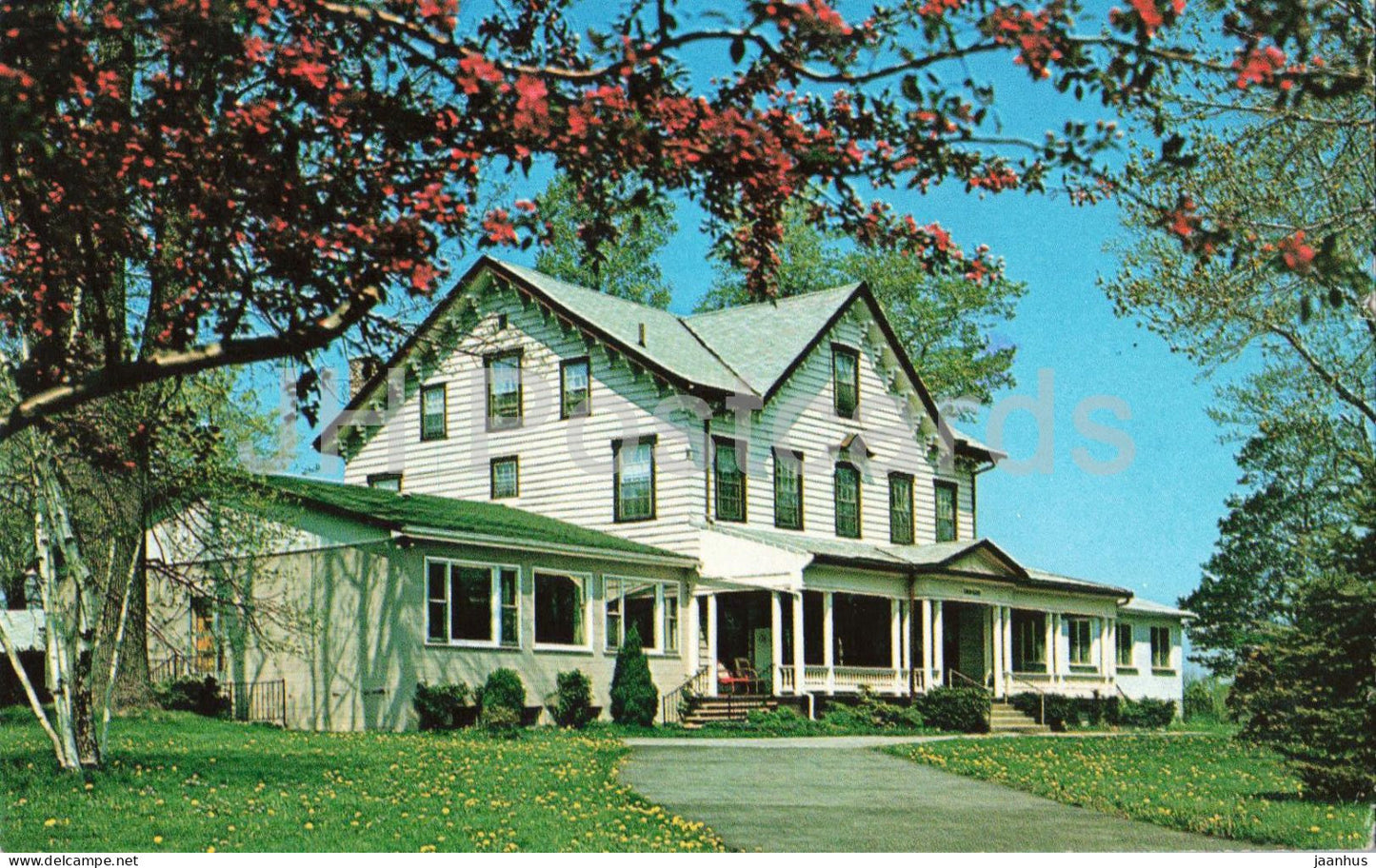 Liebenzell Mission of U.S.A. Inc. - Schooley’s Mountain New Jersey - mission house building - 1981 - USA - used - JH Postcards
