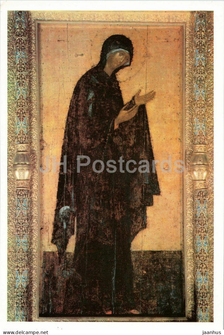 Moscow - Annunciation Cathedral - Mother of God icon - art - 1990 - Russia - USSR - unused - JH Postcards