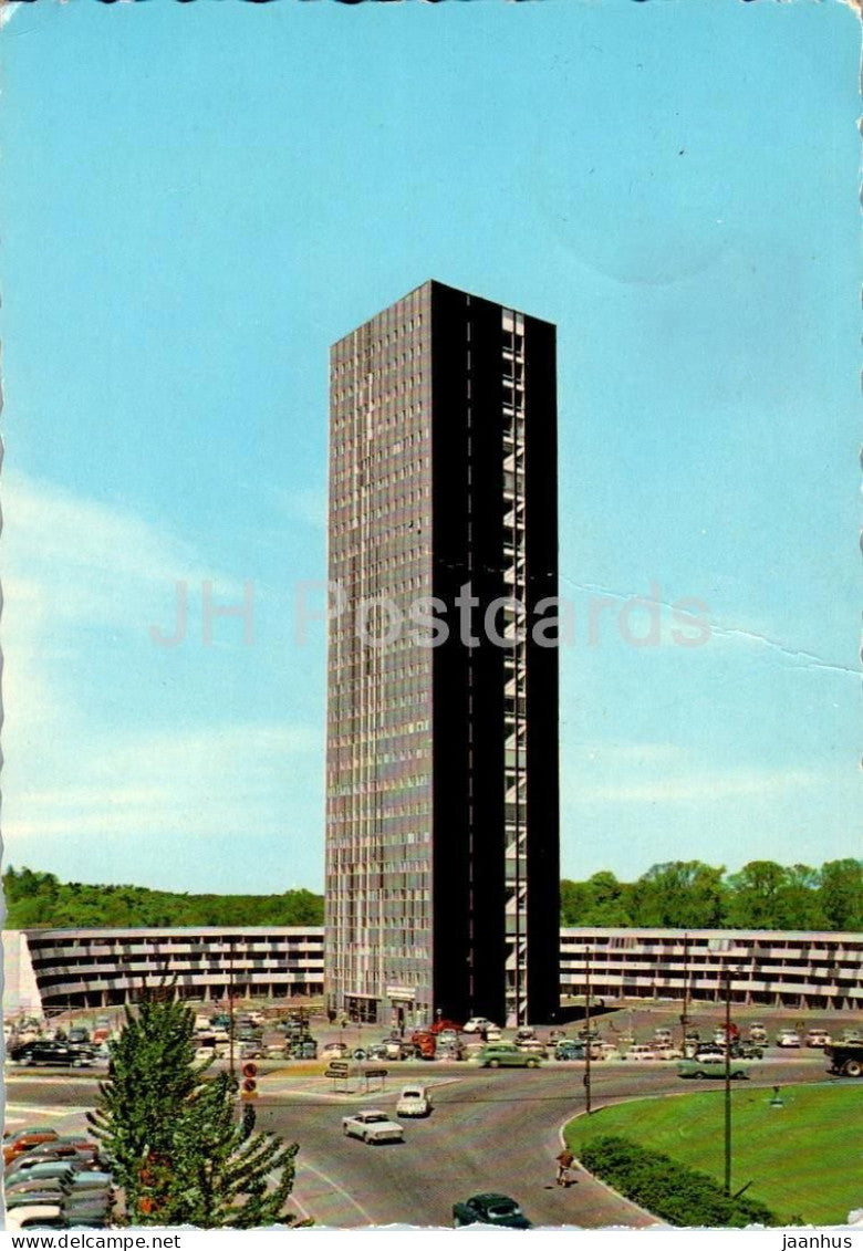 Stockholm - Wenner - Gren Center - 369 - 1963 - Sweden - used - JH Postcards