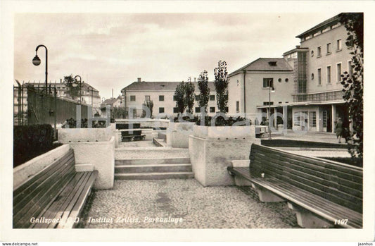 Gallspach O.-D. - Institut Zeileis - Parkanlage - old postcard - 1943 - Austria - used - JH Postcards